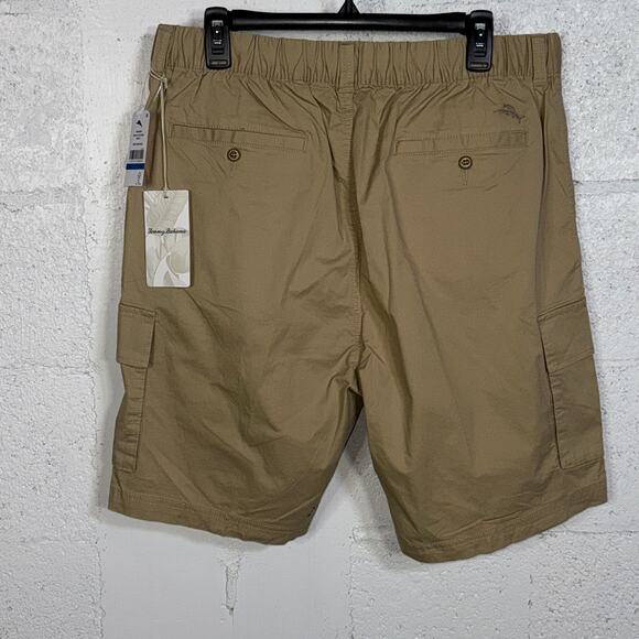 Tommy Bahama Mens Power of the Ocean Short Stone Khaki XL $90 - Picture 3 of 9